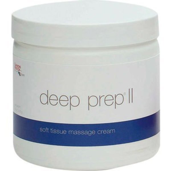 Fabrication Enterprises Deep Prep® II Soft Tissue Massage Cream, 15 oz. Jar 13-3237